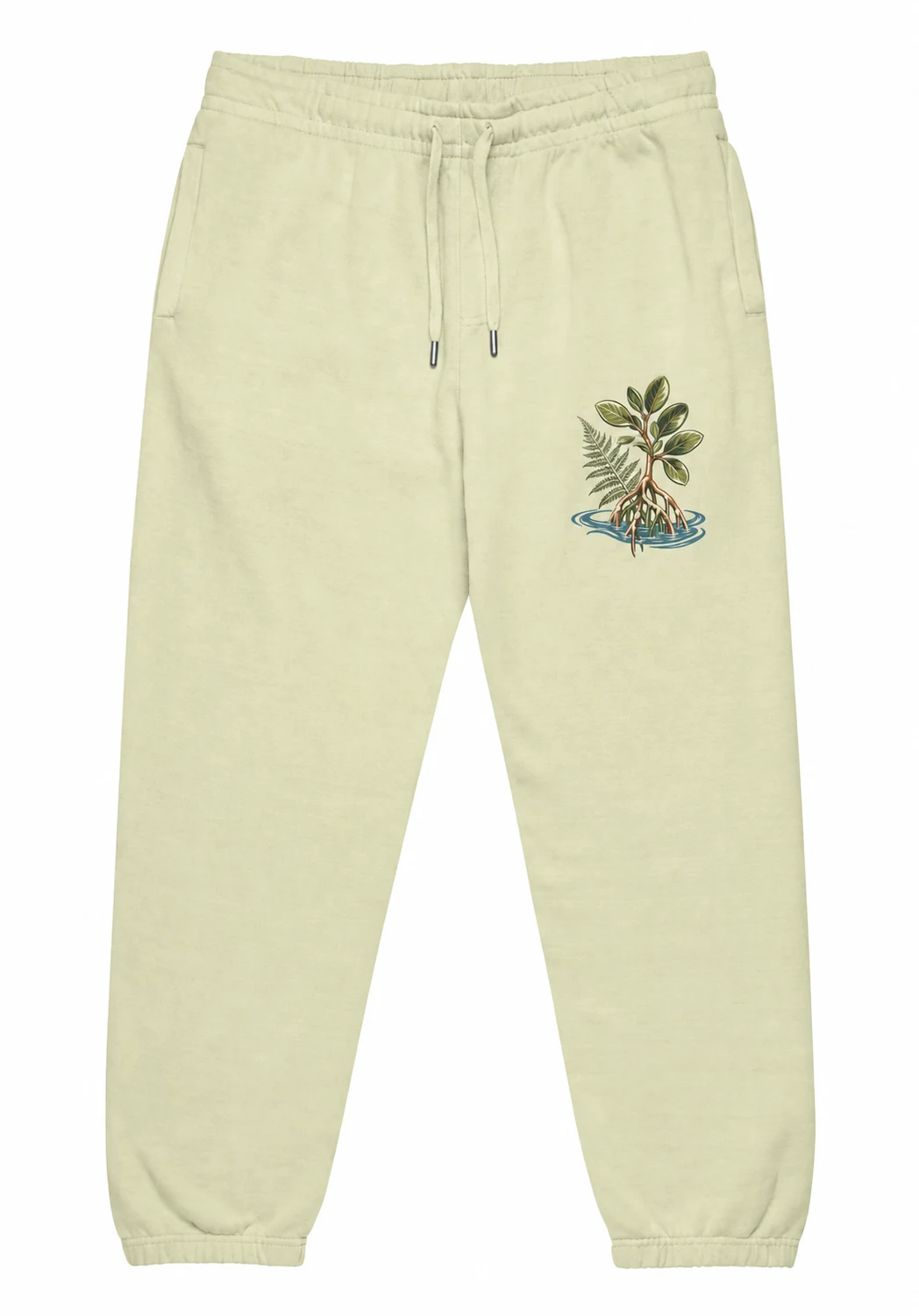 Mangrove Trail Recycled-Blend Sweatpants on-model product photograph