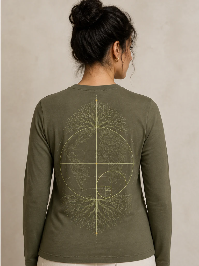 Root Meridian Relax Crewneck product preview, back view