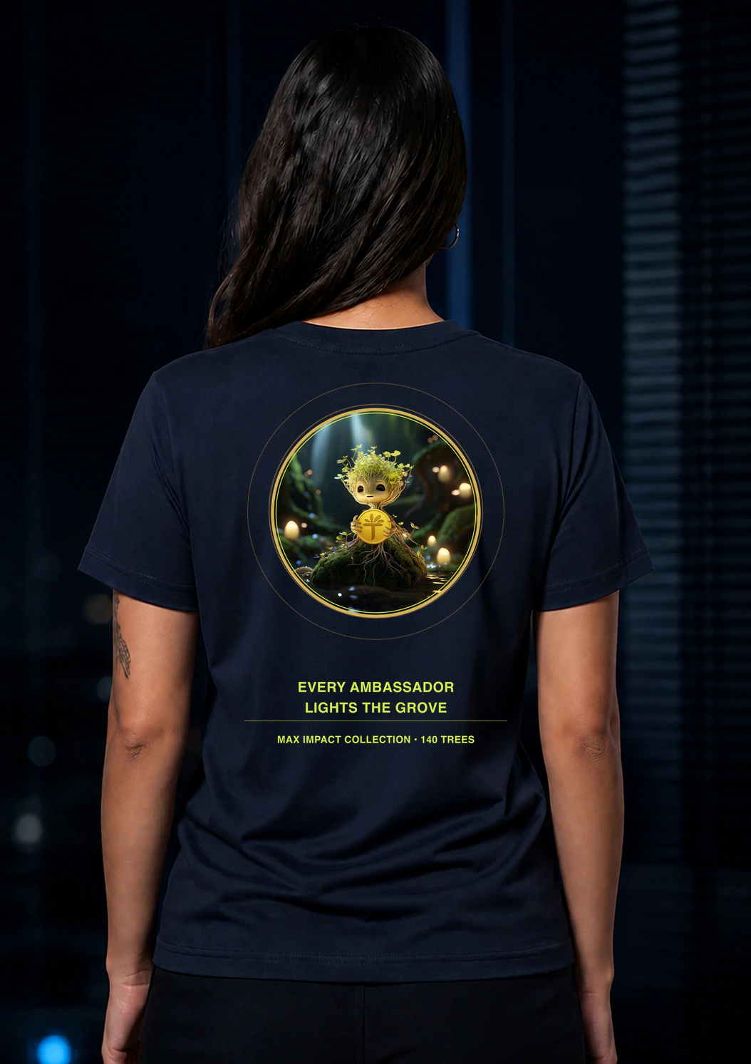 Ambassador Constellation Organic Tee product preview, back view