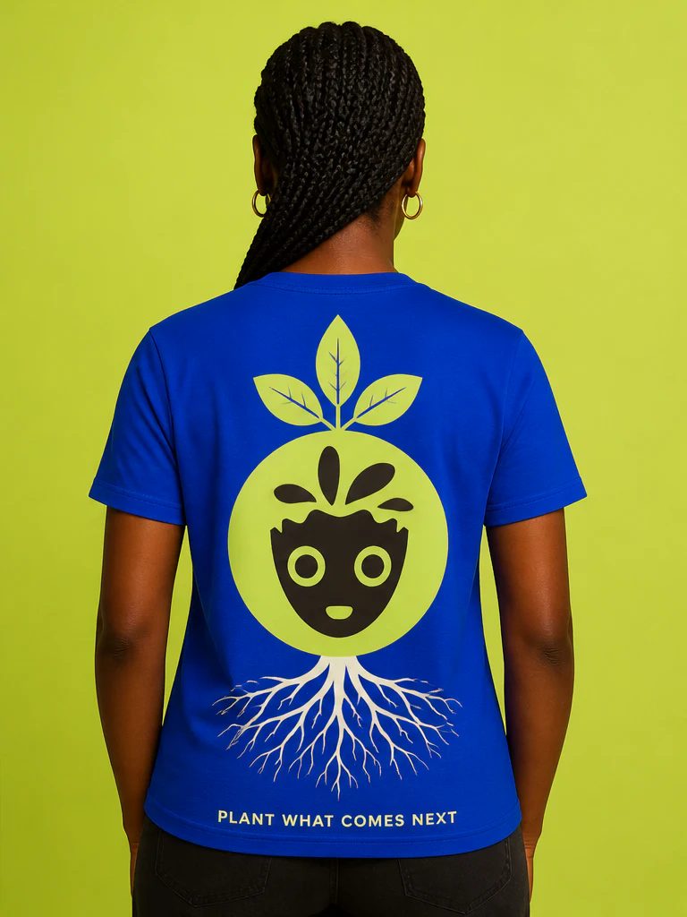 Tomorrow Takes Root Organic Tee product preview, back view