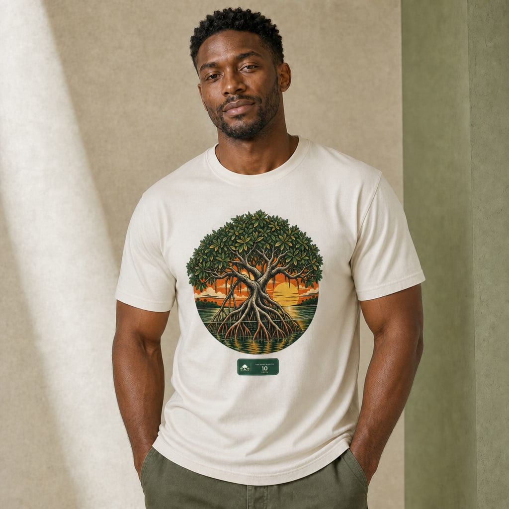 Mangrove Sunset Organic Tee product photo